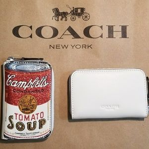 Coach Vintage Nostalgia Campbell small card wallet